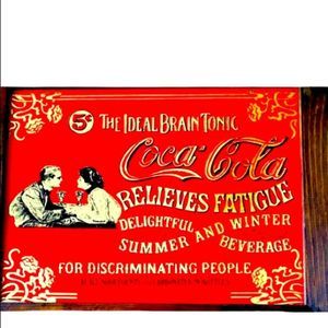 “The Ideal Brain Tonic” Coca Cola mirror/picture